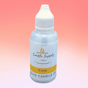 PINK LIQUID CANDLE DYE 15 ML