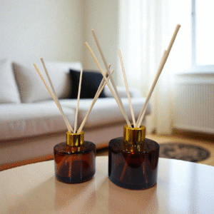 Reed Diffuser Bottle Amber Round - 100 ml