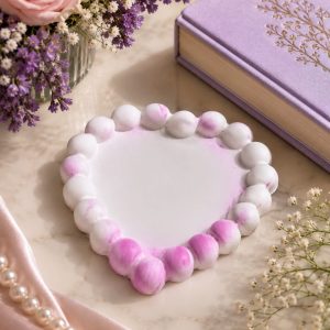 Heart Bubble Tray - Pink