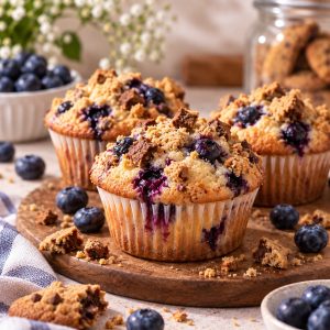 Blueberry Cookie Muffin