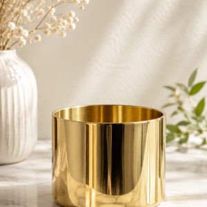 Gold Shine Metal Jar - 100 ml