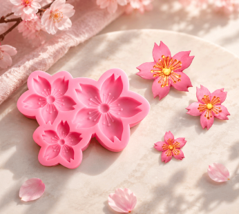 CHERRY BLOSSOM 3 CAVITY MOULD