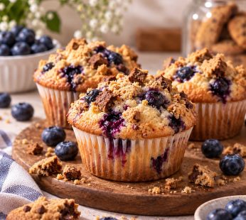 Blueberry Cookie Muffin