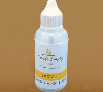 BROWN LIQUID CANDLE DYE 15 ML