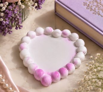 Heart Bubble Tray – Pink