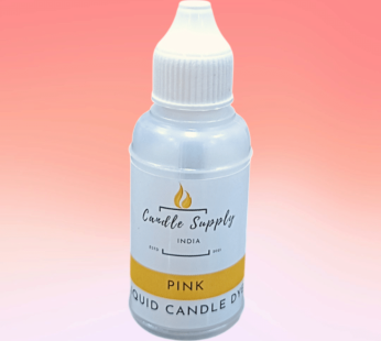PINK LIQUID CANDLE DYE 15 ML