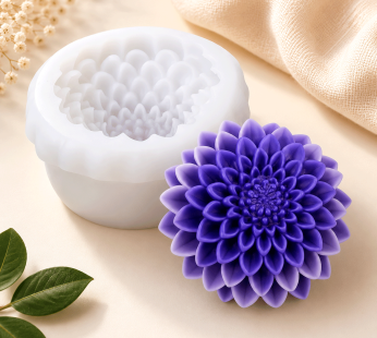 DAHLIA FLOWER CANDLE MOULD